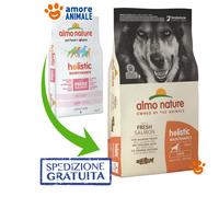 Almo Nature Perro Holistic Grandes Adult Salmón Y Arroz 12 KG - Croquetas para