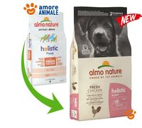 Almo Nature Perro Holistic Puppy Medio - Pollo Y Arroz 12 KG - Croquetas para