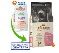 Almo Nature Perro Holistic Puppy Medio - Pollo Y Arroz 12 KG - Croquetas para