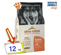 Almo Nature Perro Holístico Adulto Grande Salmón Comida Seca Para Perros 12 Kg
