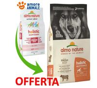 Almo Nature Perro Holístico Grande 12 Kg - Carne Y Arroz - Croquetas Para Perros