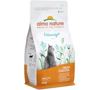 Almo Nature Urinary Help - Croquetas para Gatos con Pollo Fresco - Apoyo al Sistema Urinario con Glucosamina y Niveles Reducidos de Magnesio, Calcio y Fósforo - Bolsa de 400 g
