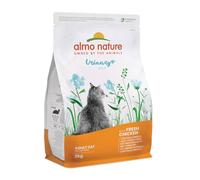 Almo Nature Urinary Help - Croquetas para Gatos con Pollo Fresco - Apoyo al Sistema Urinario con Glucosamina y Niveles Reducidos de Magnesio, Calcio y Fósforo - Bolsa de 2 kg