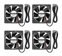 ALMOCN 4 ventiladores USB de 80 mm 5 V USB sin escobillas 8025 80 x 25 mm para enfriar carcasa de computadora DIY PC impresora 3D enfriadores de CPU radiadores