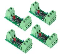 ALMOCN 4pcs 1CH Optoacoplador PC817 1 canal Placa de aislamiento de voltaje Convertidor módulo adaptador 3.6-30V controlador módulo aislado fotoeléctrico (1CH optoacoplador)