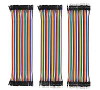 AlmoCN - Cable Dupont (120 unidades, 20 cm, 40 pines macho a hembra, 40 pines macho a macho, 40 pines hembra a hembra, 40 pines hembra a hembra, cables de puente para Arduino