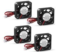ALMOCN Ventilador de refrigeración de impresora 3D, ventilador 4010, 40 x 40 x 10 mm, rodamientos hidráulicos sin escobillas para impresora 3D, 24 V