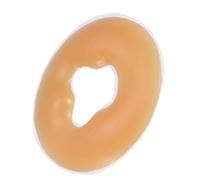 Almoha de silicona, almohadilla suave de la cara del masaje para el salón de belleza El cojín fresco del apoyo para la cabeza del cuidado de la piel para la relajación facial(Beige)