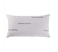 Almohada 80 cm copos viscoelásticos funda carbono activo
