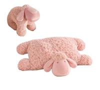 Almohada abrazadora suave de felpa de oveja - Animal de peluche de cordero | Animal De Peluche De Oveja | Linda Y Relajante Muñeca De Peluche Para Decoración Del Hogar | Almohada De Felpa De Oveja | Par