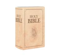 Almohada bíblica - Peluche de la Santa Biblia, peluche de peluchee con libro que se puede abrir, libro de almohada bíblica de peluchee suave que se abre, cómodas almohadas de fe para niños y adultos,