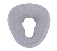 Almohada Boca Abajo Breathe Easy, Espuma Viscoelástica, Suave, Ergonómica, Cómoda Almohada para Dormir para Uso en Spa en el Hogar (gris claro)