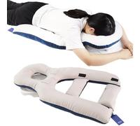 Almohada Boca Abajo Después Cirugía Ocular, Head Shoulder Support Pillow - Almohada Boca Abajo para Desprendimiento Retina Durante Recuperación, Cojín Cabeza Altura Ajustable