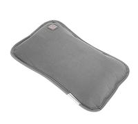 Almohada calefactora eléctrica, 3 temperaturas, 10 W, almohadilla térmica para mano, 28 x 19 cm, alivio del dolor, USB, plegable, para invierno, para el hogar(gris)