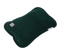 Almohada calefactora eléctrica, calentador de manos USB 10W para subterráneo para invierno para oficina para hogar(Dark green)