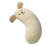 Almohada calmante para perros, almohada suave para el cuello del perro, patrón calmante para mascotas, abrazador de media dona para relajación, cama lavable a máquina para perros y