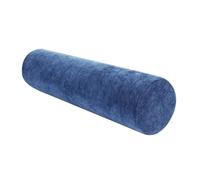 Almohada Cervical Cilíndrica Almohada Corporal for Dormir de Lado con Funda cojin Cervical Cojin Reposacabezas Cojin Cilindrico, para Soporte de Cabeza, Cuello, Espalda y piernas(Navy blue,15cm*70cm)