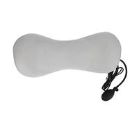 Almohada cervical de calefacción, almohada cervical de calefacción, almohada de tracción de masaje de cuello ajustable con temperatura transpirable para hombres y mujeres