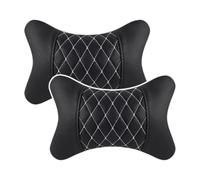 Almohada cervical de coche - Almohada ergonómica para reposacabezas, almohada de descanso de coche | 2 piezas almohadas de asiento de coche suministros de interior de coche, almohada de cuello