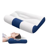 Almohada Cervical De Plumón De Ganso Cómoda Nimecal, Almohadas Cervicales para Dormir, Almohada Ergonómica Nimecal, Almohada Cervical De Espuma Viscoelástica Elviros