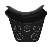 Almohada cervical de silicona suave para el salón de belleza portátil para lavado de cabello, almohadilla para el cuello para peluquería, champú, lavabo, almohadilla para el cuello