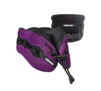 Almohada cervical de viaje Cabeau Evolution Cool con ventilaci n de aire, soporte cervical de espuma viscoel stica y cierre ajustable. Confort pa