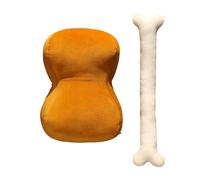 Almohada cervical desmontable en forma de hueso, calentador de manos con algodón PP altamente elástico para apoyo cervical y cómodo para dormir reposacabezas coche