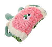 Almohada Cervical para Reposacabezas de Coche, Kawaii Sandía | Peluche Artificial, Instalación Sencilla y Soporte Cómodo, para Asientos del Coche y Uso Doméstico Diario