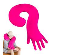 Almohada complementaria: almohada de lectura, abrazo suave con forma de palma de 60 cm | Unidad de peluche para esposo y novio, característica de algodón Crystal Ultra-Soft Plus PP dentro del área de