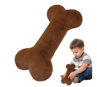 Almohada con cojín de felpa de hueso - Almohada para dormir de tiro largo | Bone Loong Sleeping Plu-sh Pil-low, cojín suave y largo para dormir, almohadas en forma de Bo-ne, juguete de peluche para so
