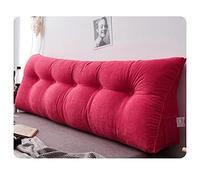 Almohada corporal de gran tamaño - Respaldo lumbar extra grande para leer y relajarse, 180 cm para cama y sofá