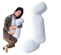 Almohada Corporal De Hipocampo: Almohada Extendida Estructurada, Soporte Fuerte Y Duradero, Postura Equilibrada Para Dormir De Lado | Uso Nocturno Con Descanso Interior Soporte Continuo Alineación Cor