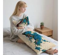 Almohada Corporal Japón Funda Cojin 40x145cm Almohada para el Embarazo y la Maternidad, Almohadas para Dormir de Lado Árbol Almohadas Funda de Cojines Grandes Cushion Covers, Cama de Dormitorio LYD102