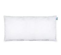 Almohada de 40 x 70 de Fibra Virgen Siliconada. Hipoalergénica Antiácaros y Suave. Tacto Viscoelástico. Almohadas y Cojines Respirable. Blanco Extraíble y Lavable. Apta para Todos los tamaños de Cama
