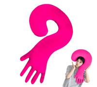 Almohada De Abrazo Suave: Almohada Suave Para El Cuerpo, Abrazo Con Forma De Palmas De Novio | Cojín De Cuello De Felpa De Brazo Largo Para Dormitorio, Silla De Cama, Almohadas Acogedoras Para Un Sueñ