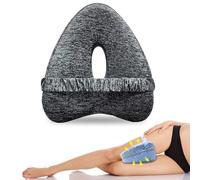 Almohada de alineación, almohadas de alineación para dormir de lado, alivio del dolor de ciática, alivia el dolor de cadera y ciática, almohada para mejorar las piernas, disfruta de un sueño de