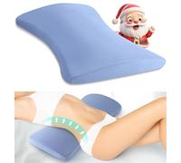Almohada de apoyo lumbar para aliviar el dolor de espalda: almohada de espalda baja para dormir, almohada de cintura de espuma viscoelástica, almohada de cuña para dormir de lado, espalda y boca
