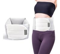 Almohada de apoyo lumbar para dormir, alivio del dolor del nervio ciático de la espalda baja, almohadas lumbares suaves, cinturón de soporte de cintura, almohada de viaje ajustable para la parte