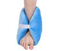 Almohada de apoyo para los pies, cojín protector para el talón, almohada antiescaras, anticaída, alivia la presión, cojín protector del talón ajustable