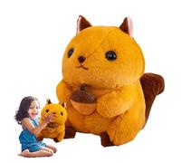 Almohada de Ardilla rellena, Almohada de Ardilla rellena, Almohada de Peluche Adorable, Peluche para niños, Adultos, 40x30x24cm/48x38x28cm, Día del Niño