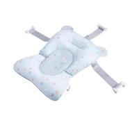 Almohada De Baño Ajustable - Tat De Soporte Para Bebé Con 3 Correas De Seguridad, Diseño Plegable | Cómodo Cojín De Baño Para Bebés Y Recién Nacidos Con Malla Antideslizante