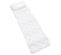 Almohada de Baño, Poliéster de Cuerpo Completo, Cojín para Colchón de Baño, Almohada de Malla Transpirable 5D para Bañera con 13 Ventosas Antideslizantes para el Hogar, Hotel,