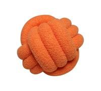 Almohada de bola anudada, Almohada de bolas anudadas tejidas a mano Multicolor Diámetro (22-35) cm(Orange,Diameter 28cm)