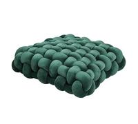 Almohada de bola de nudo, cojín sensorial de terciopelo suave para decoración del hogar, almohada redonda hecha a mano para sofá, cama, oficina, lectura