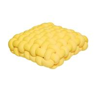 Almohada de bola de nudo, cojín sensorial de terciopelo suave para decoración del hogar, almohada redonda hecha a mano para sofá, cama, oficina, lectura