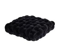 Almohada de bola de nudo, cojín sensorial de terciopelo suave para decoración del hogar, almohada redonda hecha a mano para sofá, cama, oficina, lectura