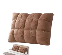 Almohada de cama con forma de pan 3D | Almohadas ergonómicas y suaves con refuerzo, carcasa de algodón transpirable, para dormir de lado y de espalda, colección de hotel, para todas las posiciones de