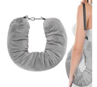 Almohada de cuello rellenable, almohada de viaje portátil con bolsa de | Almohada cervical para viajes en avión, tren, almohada de cuello rellenable que proporciona comodidad portátil con un diseño