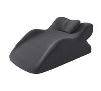 Almohada de cuña de cama para dormir, almohada de elevación de piernas, cuña ergonómica antideslizante, reposo ergonómico para cama, elevación portátil multifuncional de apoyo al tobillo, cojín de