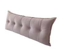 Almohada De CuñA Triangular Cuerpo Decorativo Cojines CojíN Lumbar De Refuerzo De Lectura CojíN Triangular De Cabecera Doble Respaldo DiváN con Funda Removible for Sofá/Cama(Orange,100 * 50 * 15cm)